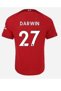 Liverpool Darwin Nunez #27 Fotballdrakt Hjemme Klær 2022-23 Korte ermer
